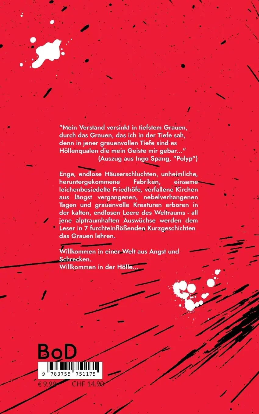 Rückseite: 9783755751175 | Tiefe Wasser | Ingo Spang | Taschenbuch | Paperback | 164 S. | Deutsch