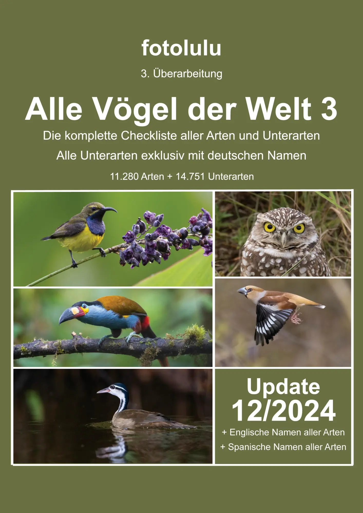 Cover: 9783769301175 | Alle Vögel der Welt 3 | Sr. Fotolulu | Taschenbuch | 900 S. | Deutsch