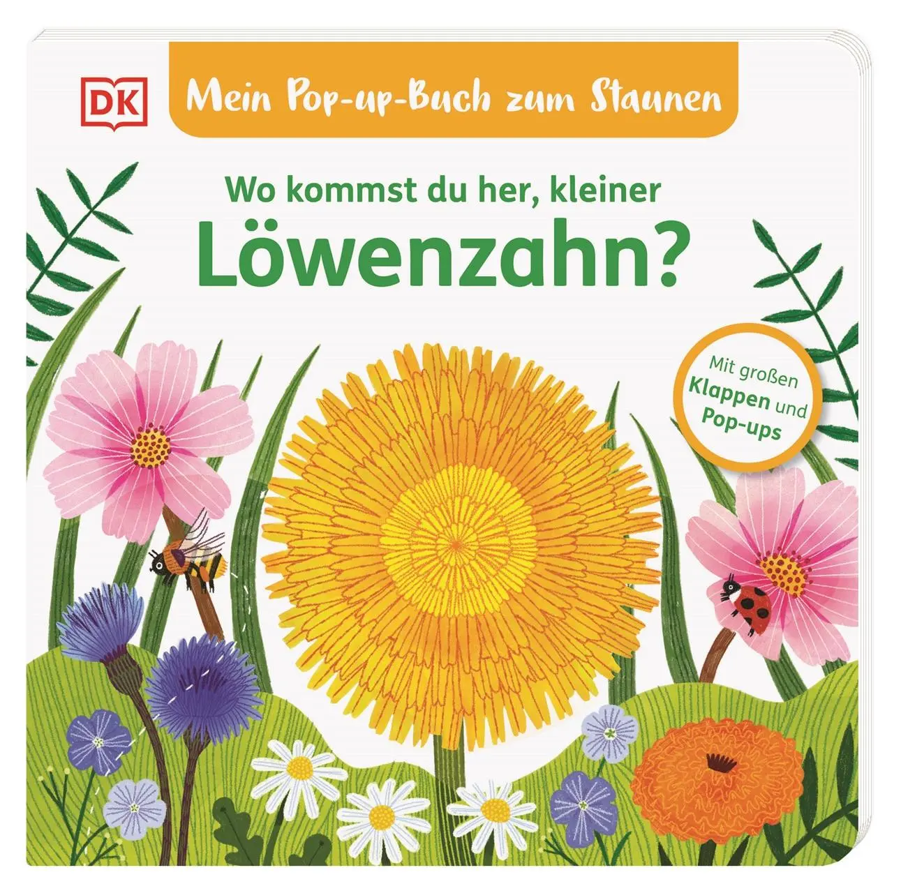 Cover: 9783831051175 | Mein Pop-up-Buch zum Staunen. Wo kommst du her, kleiner Löwenzahn?