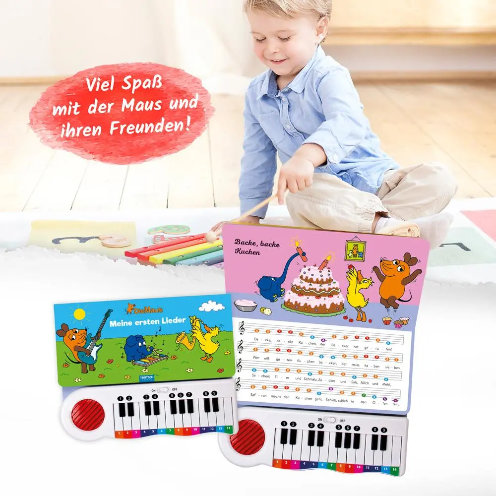 Bild: 9783988021175 | Trötsch Die Maus Klavierbuch Meine ersten Lieder Soundbuch Liederbuch