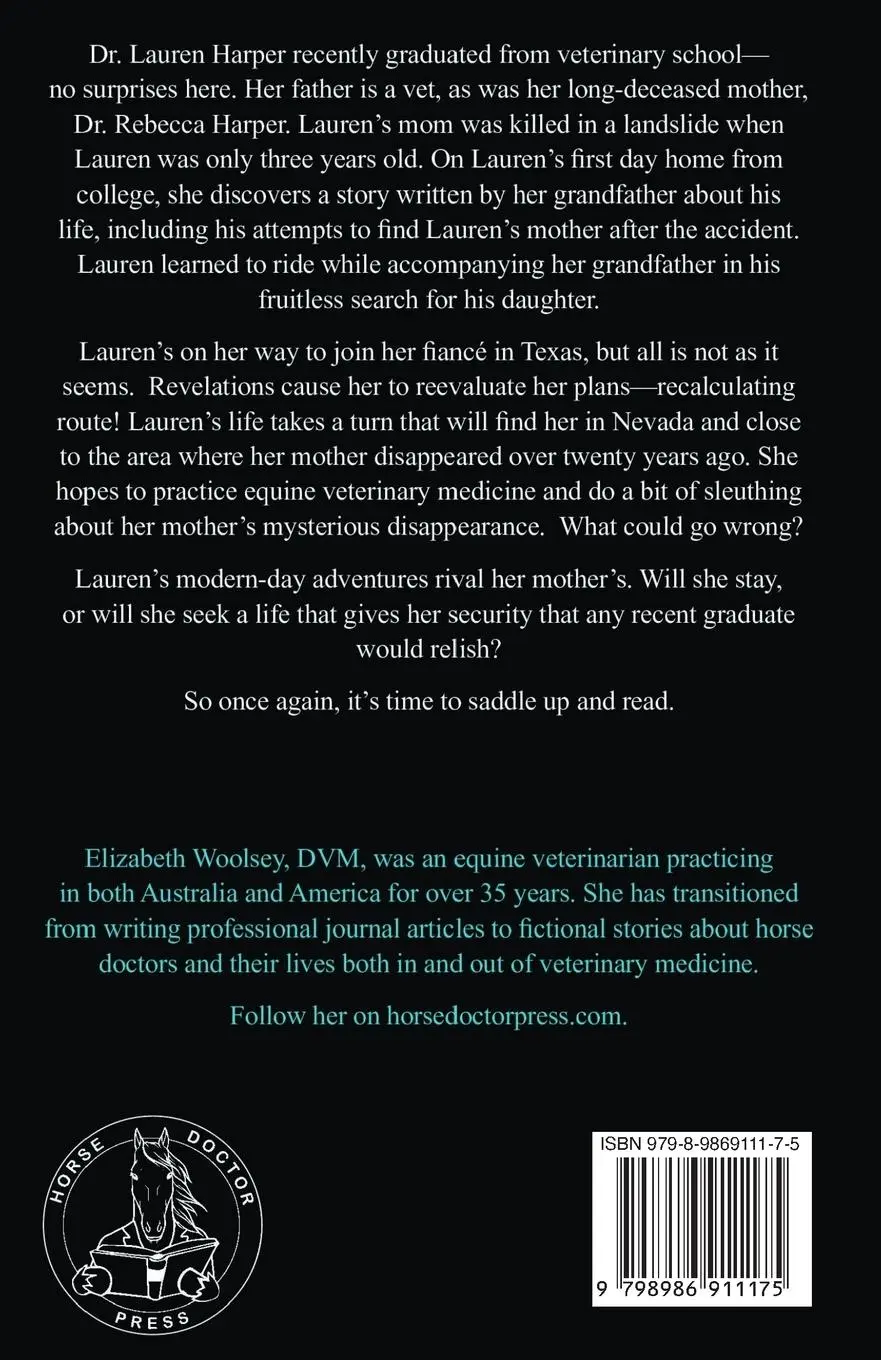Rückseite: 9798986911175 | The Travels of Dr. Rebecca Harper Lauren's Story | Elizabeth Woolsey
