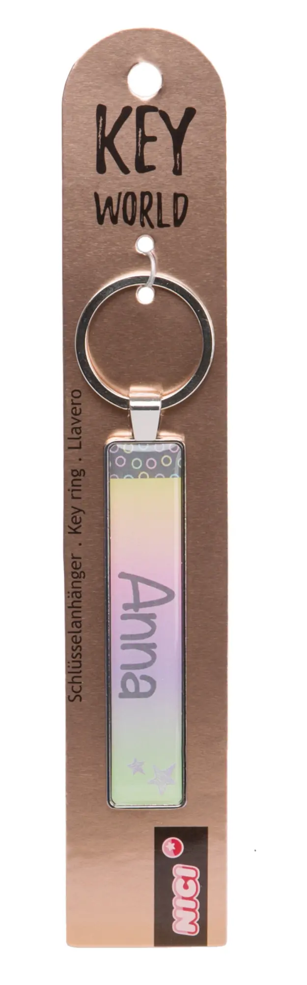 Cover: 4012390461275 | Nici 46127 Schlüsselanhänger metall Anna | Key World Concept | 46127