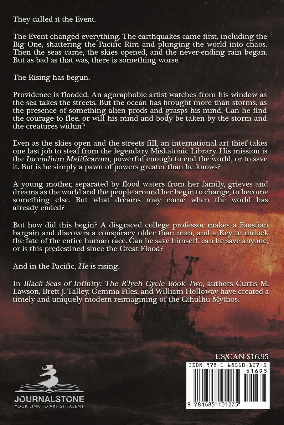 Rückseite: 9781685101275 | Black Seas of Infinity | The R'lyeh Cycle Book Two | Lawson (u. a.)