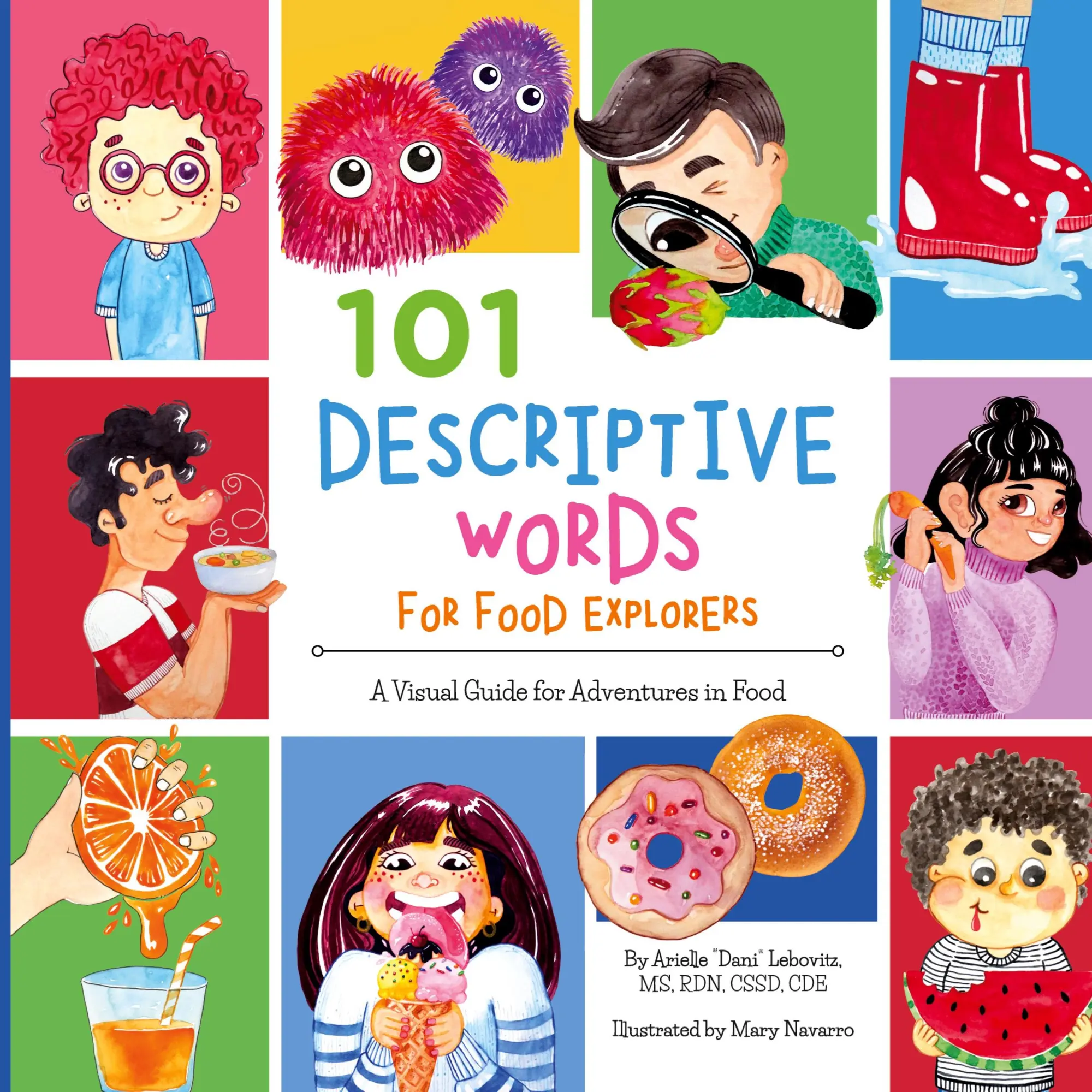 Cover: 9781947001275 | 101 Descriptive Words for Food Explorers | Arielle Dani Lebovitz