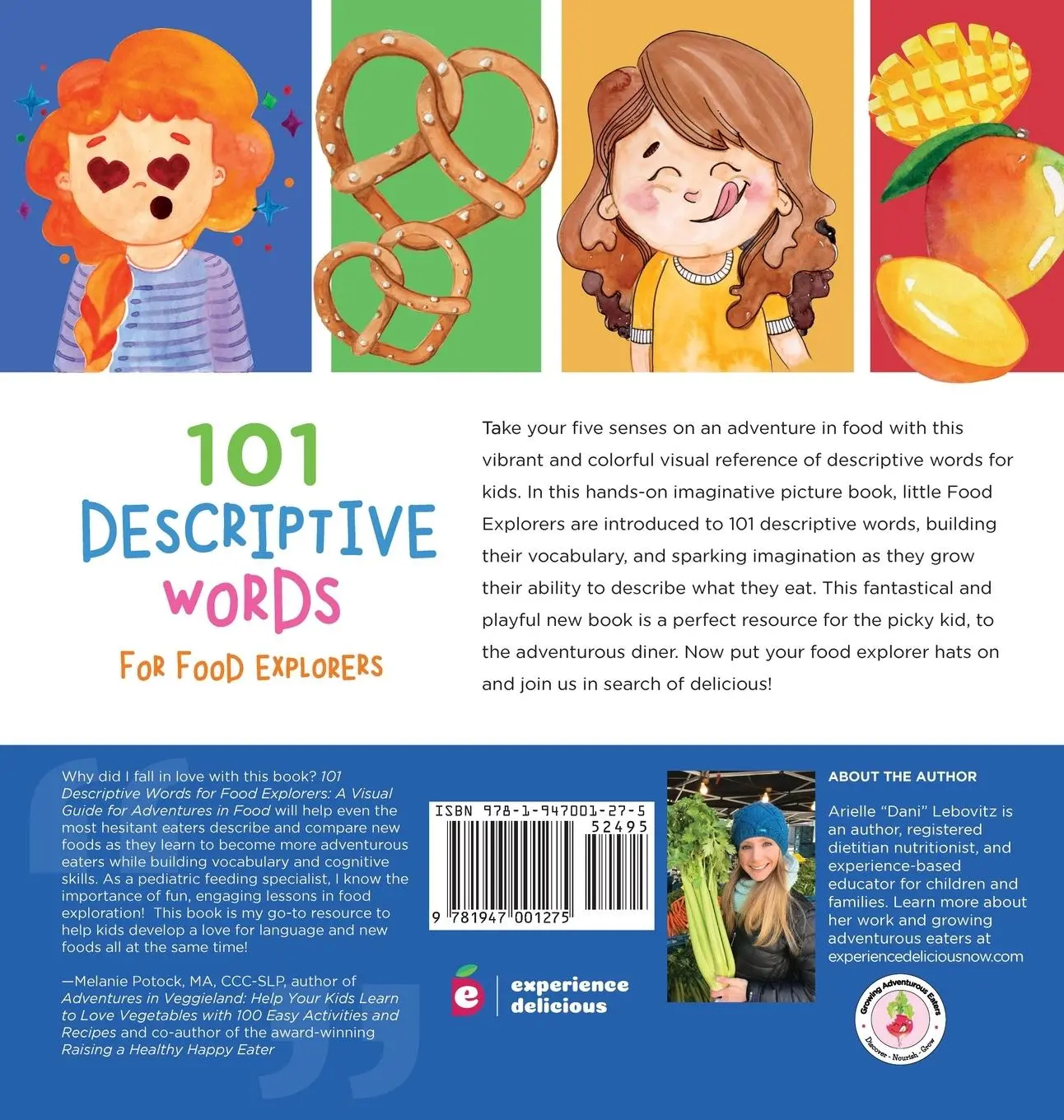 Rückseite: 9781947001275 | 101 Descriptive Words for Food Explorers | Arielle Dani Lebovitz