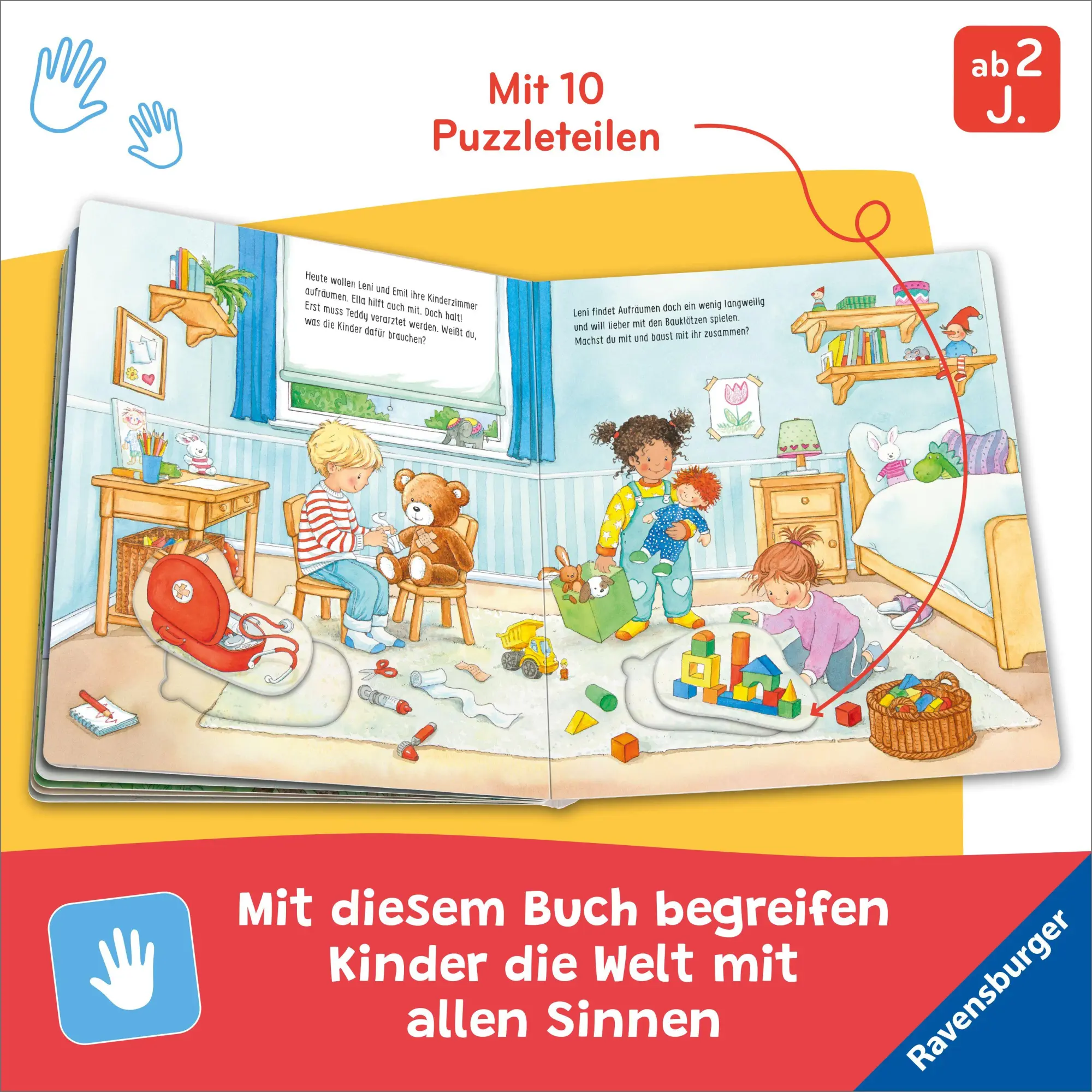 Bild: 9783473421275 | Mein großes Puzzle-Spielbuch - Alle helfen mit | Mila Rulff | Buch