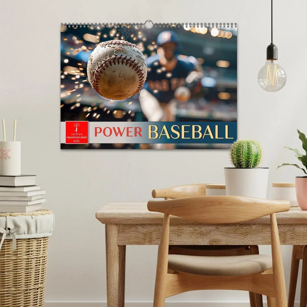 Bild: 9783516601275 | Power Baseball (Wandkalender 2026 DIN A3 quer), CALVENDO...