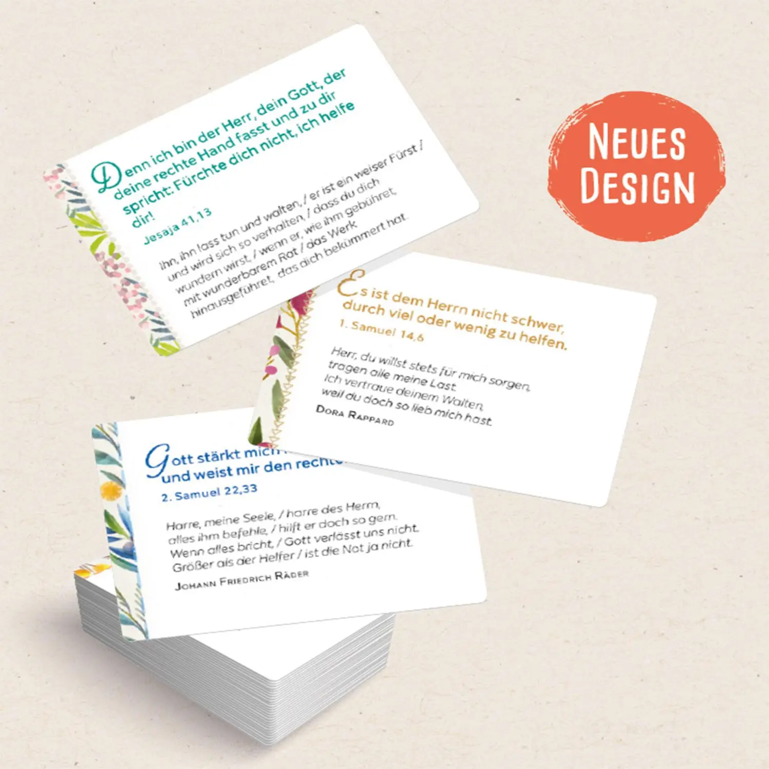 Cover: 9783765571275 | Spruchkärtchen mit Bibelversen 1 | Siegfried Klaes | Taschenbuch