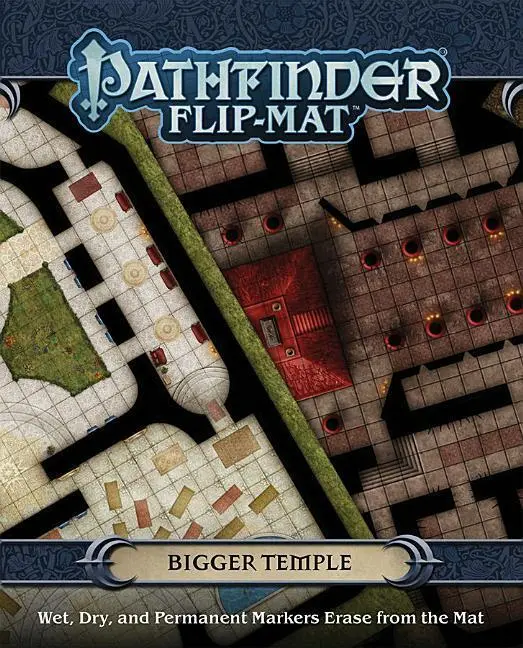 Cover: 9781640781375 | Pathfinder Flip-Mat: Bigger Temple | Jason A Engle (u. a.) | Buch