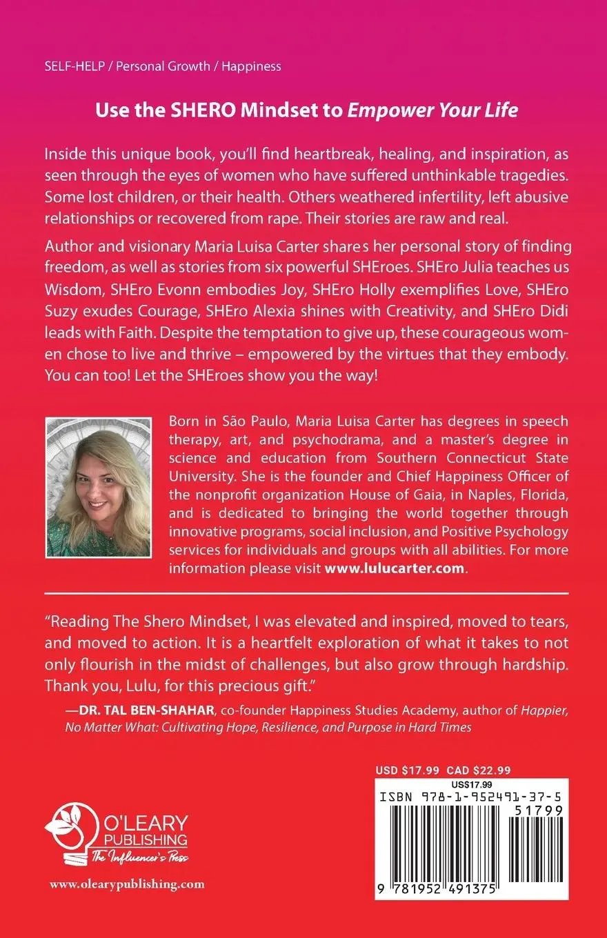 Rückseite: 9781952491375 | The SHEro Mindset | 7 Inspirational Stories to Empower Your Life