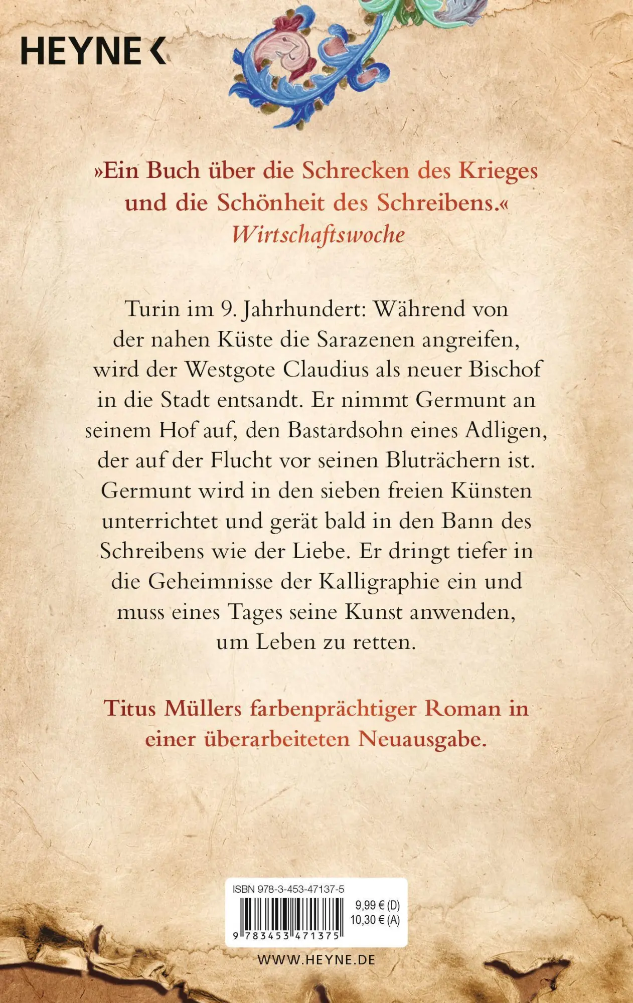 Bild: 9783453471375 | Der Kalligraph des Bischofs | Titus Müller | Taschenbuch | 464 S.