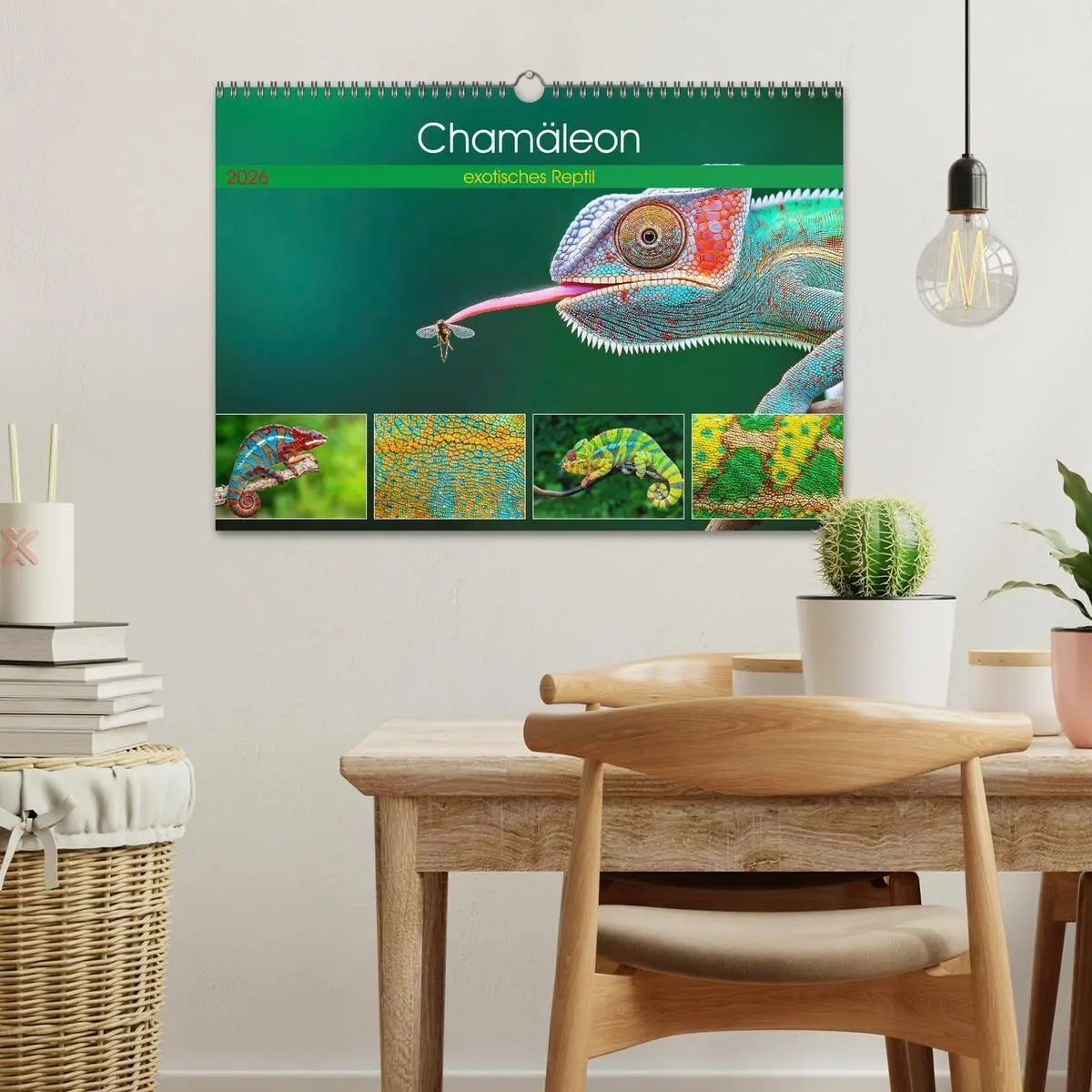 Bild: 9783516691375 | Chamäleon - exotisches Reptil (Wandkalender 2026 DIN A3 quer),...