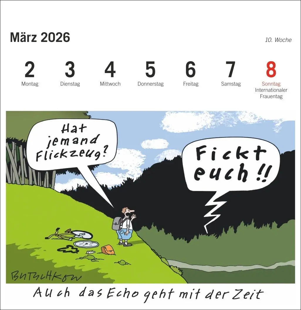 Bild: 9783756411375 | Peter Butschkow: Fahrrad unser Premium-Postkartenkalender 2026 | 54 S.