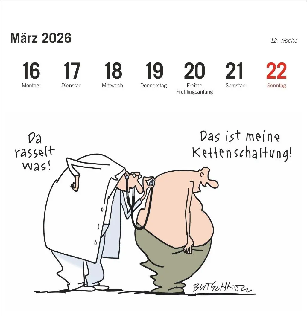 Bild: 9783756411375 | Peter Butschkow: Fahrrad unser Premium-Postkartenkalender 2026 | 54 S.