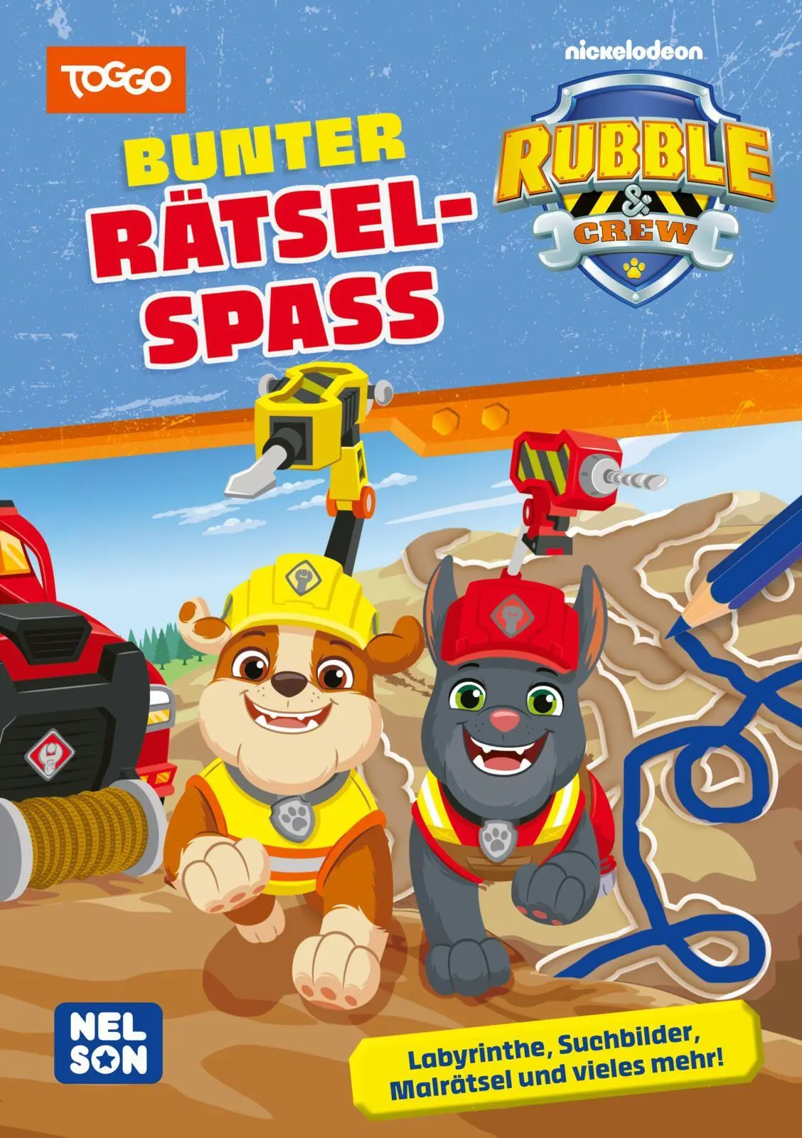 Cover: 9783845131375 | Rubble &amp; Crew: Rubble &amp; Crew: Bunter Rätselspaß | Taschenbuch | 128 S.