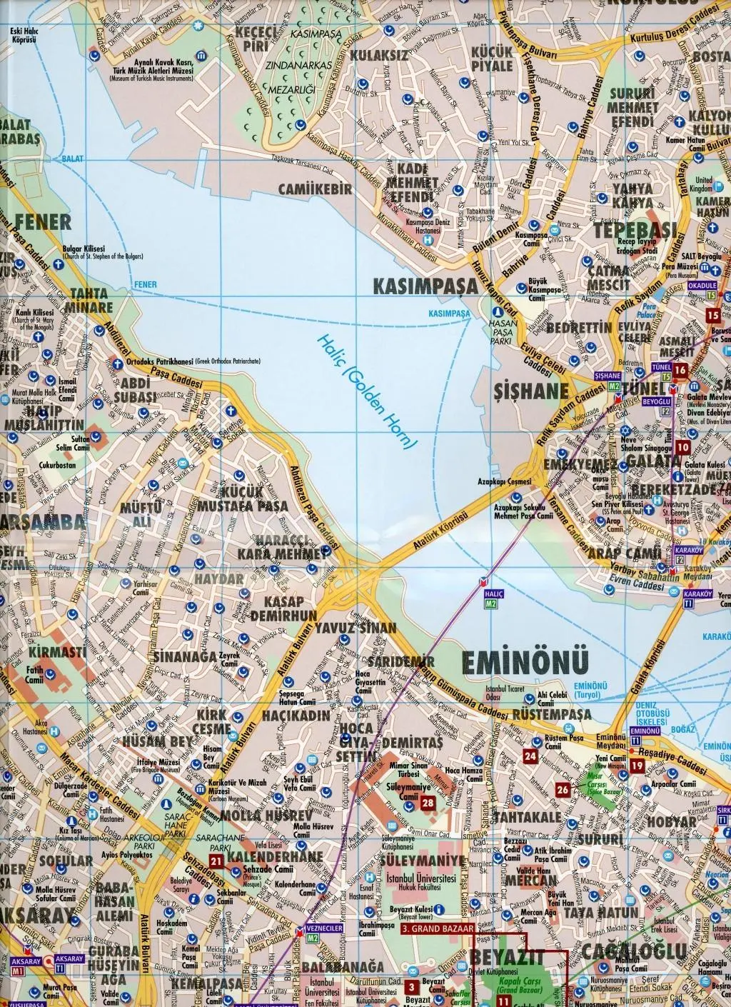 Bild: 9783866091375 | Istanbul 1 : 11 000 | (Land-)Karte | Borch Maps | 2 S. | Deutsch
