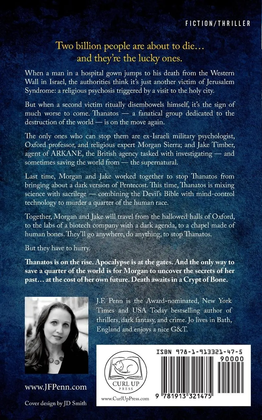 Rückseite: 9781913321475 | Crypt of Bone | J. F. Penn | Taschenbuch | Englisch | 2022