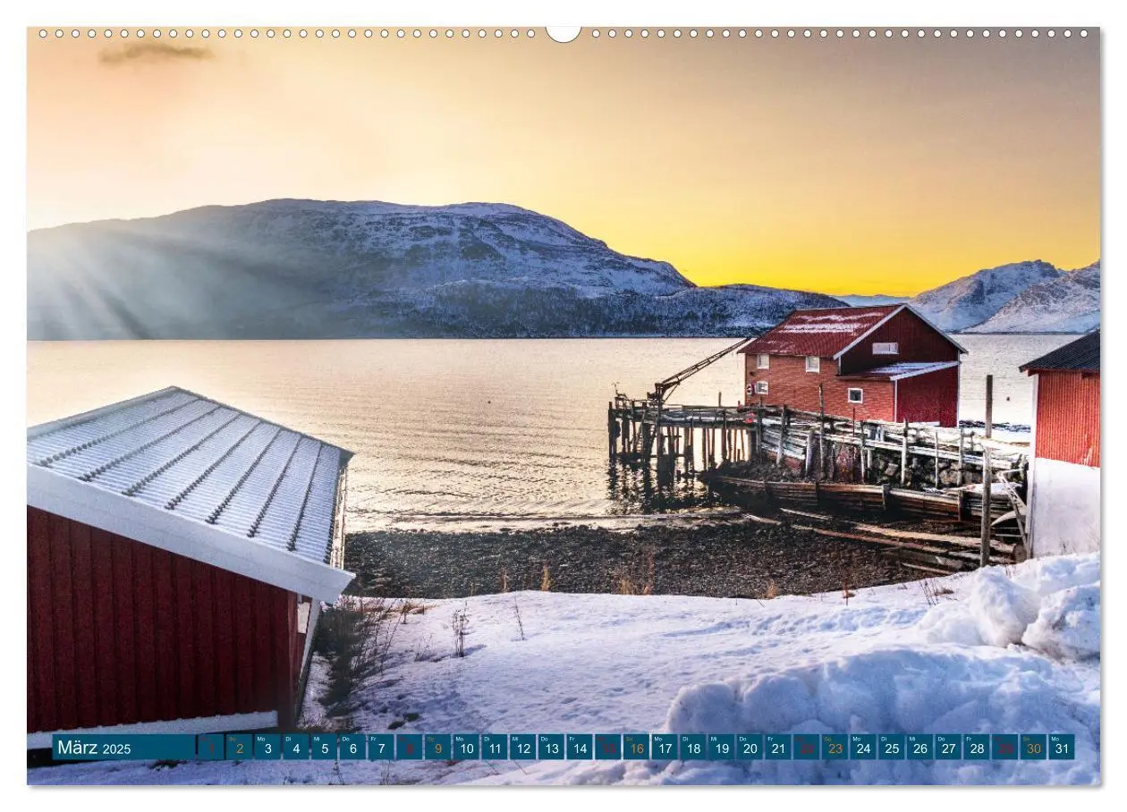 Bild: 9783383861475 | Von Tromsö nach Sommaroy - Winter in Norwegen (Wandkalender 2025...