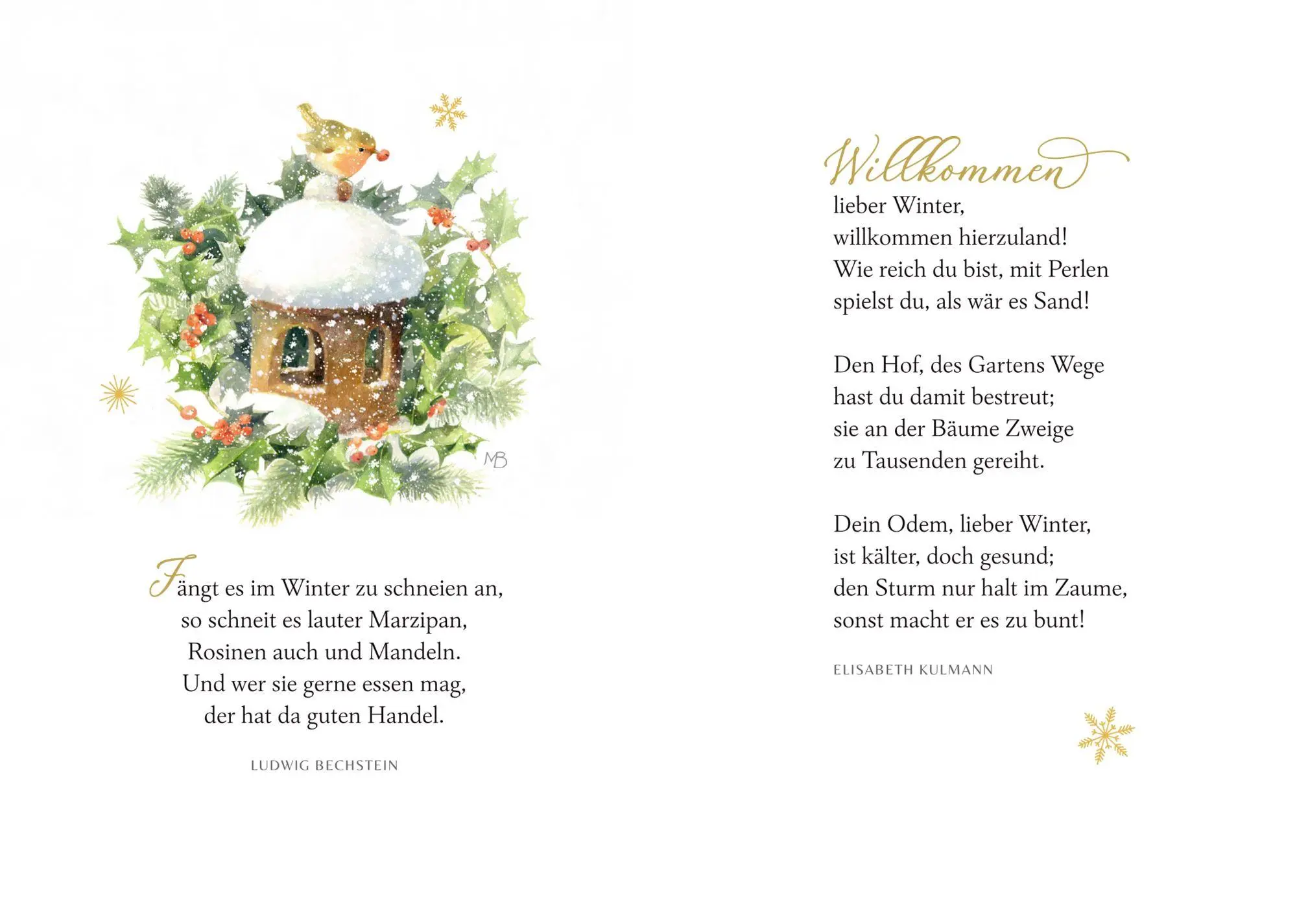 Bild: 9783649651475 | Wunderbare Winterzeit | Gedichte &amp; Geschichten | Marjolein Bastin