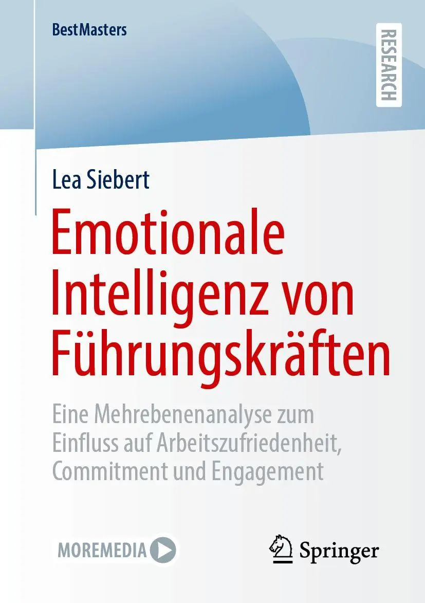 Cover: 9783658491475 | Emotionale Intelligenz von Führungskräften | Lea Siebert | Taschenbuch