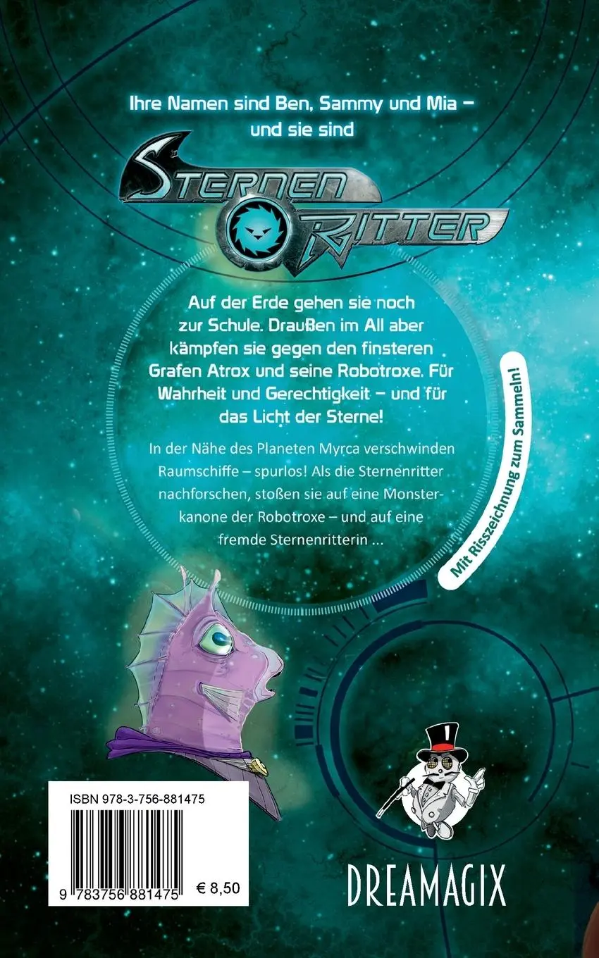 Rückseite: 9783756881475 | Sternenritter 6 Die Weltraumfalle | Ein Dreamagix-Buch | Peinkofer