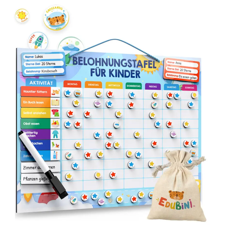 Cover: 4270004291575 | Belohnungstafel für Kinder: Weltraum Edition | Karton | 291575 | 2025