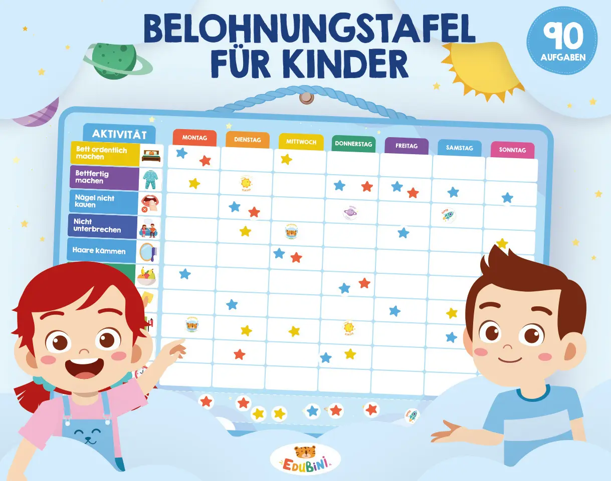 Bild: 4270004291575 | Belohnungstafel für Kinder: Weltraum Edition | Karton | 291575 | 2025