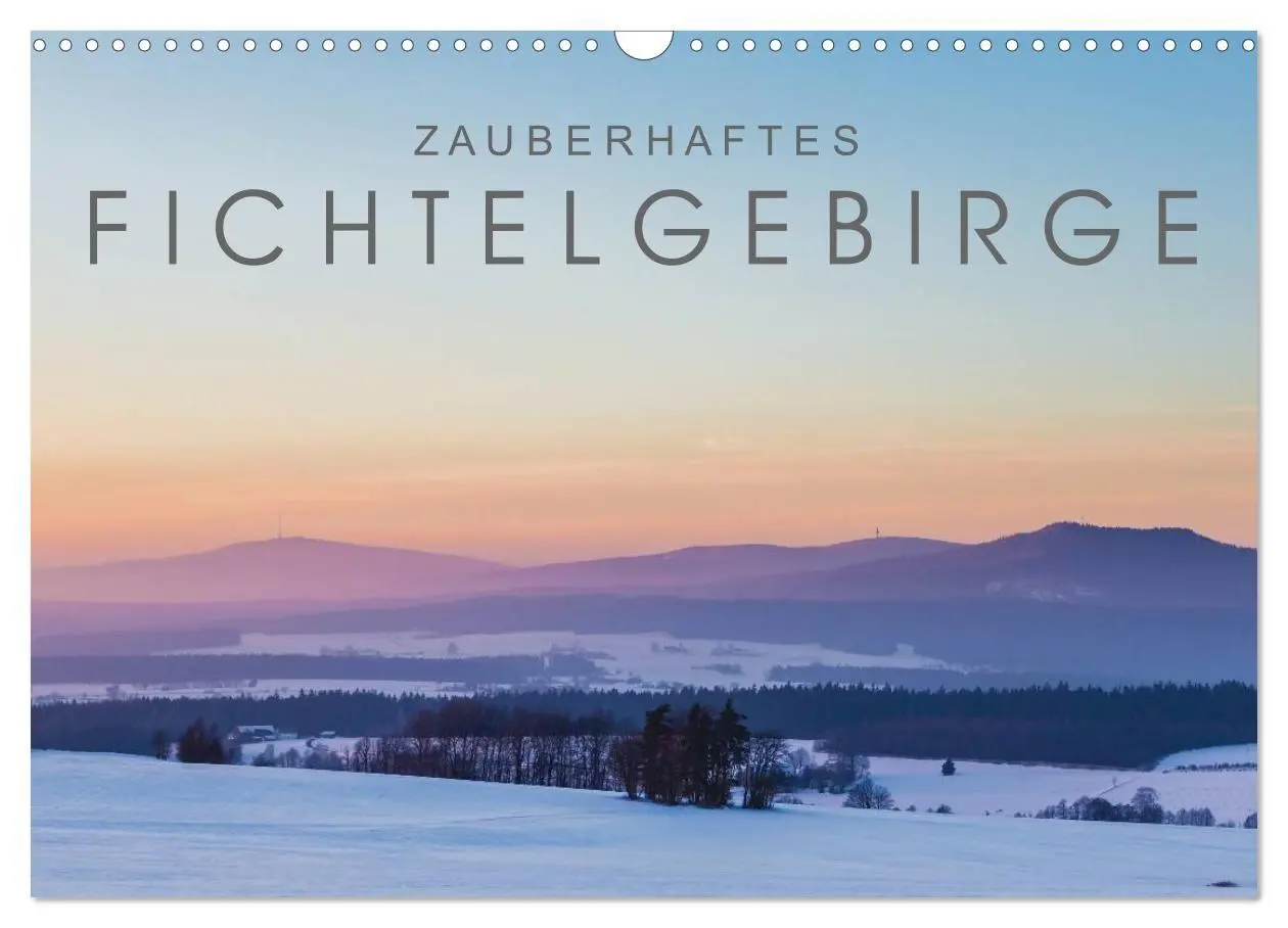Cover: 9783569901575 | Zauberhaftes Fichtelgebirge (Wandkalender 2027 DIN A3 quer),...