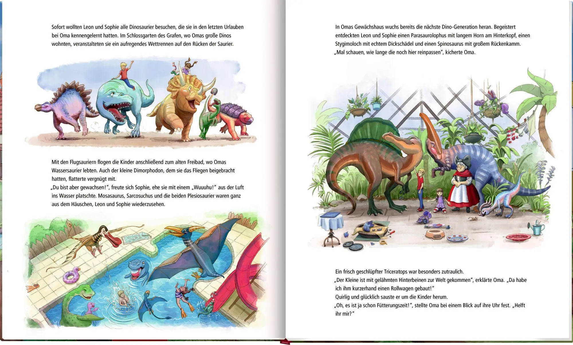 Bild: 9783649641575 | Dinosaurier auf dem Bauernhof (Bd. 4) | Dominik Hochwald (u. a.)