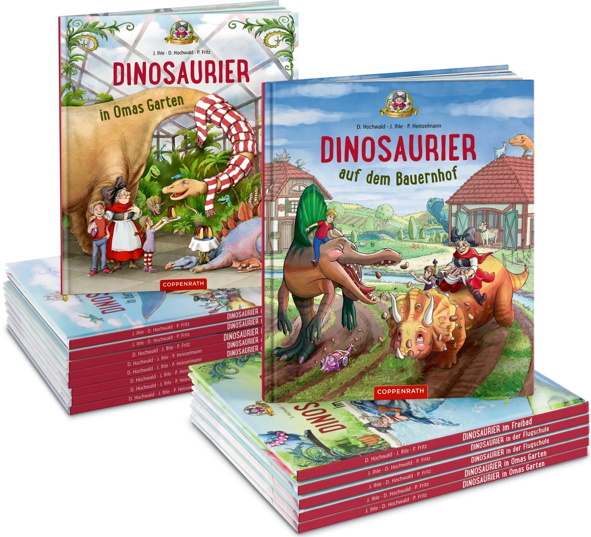 Bild: 9783649641575 | Dinosaurier auf dem Bauernhof (Bd. 4) | Dominik Hochwald (u. a.)