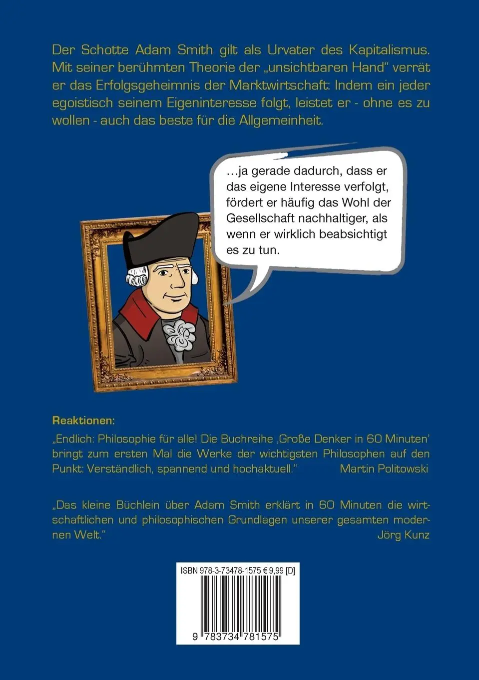 Rückseite: 9783734781575 | Smith in 60 Minuten | Walther Ziegler | Taschenbuch | 100 S. | Deutsch