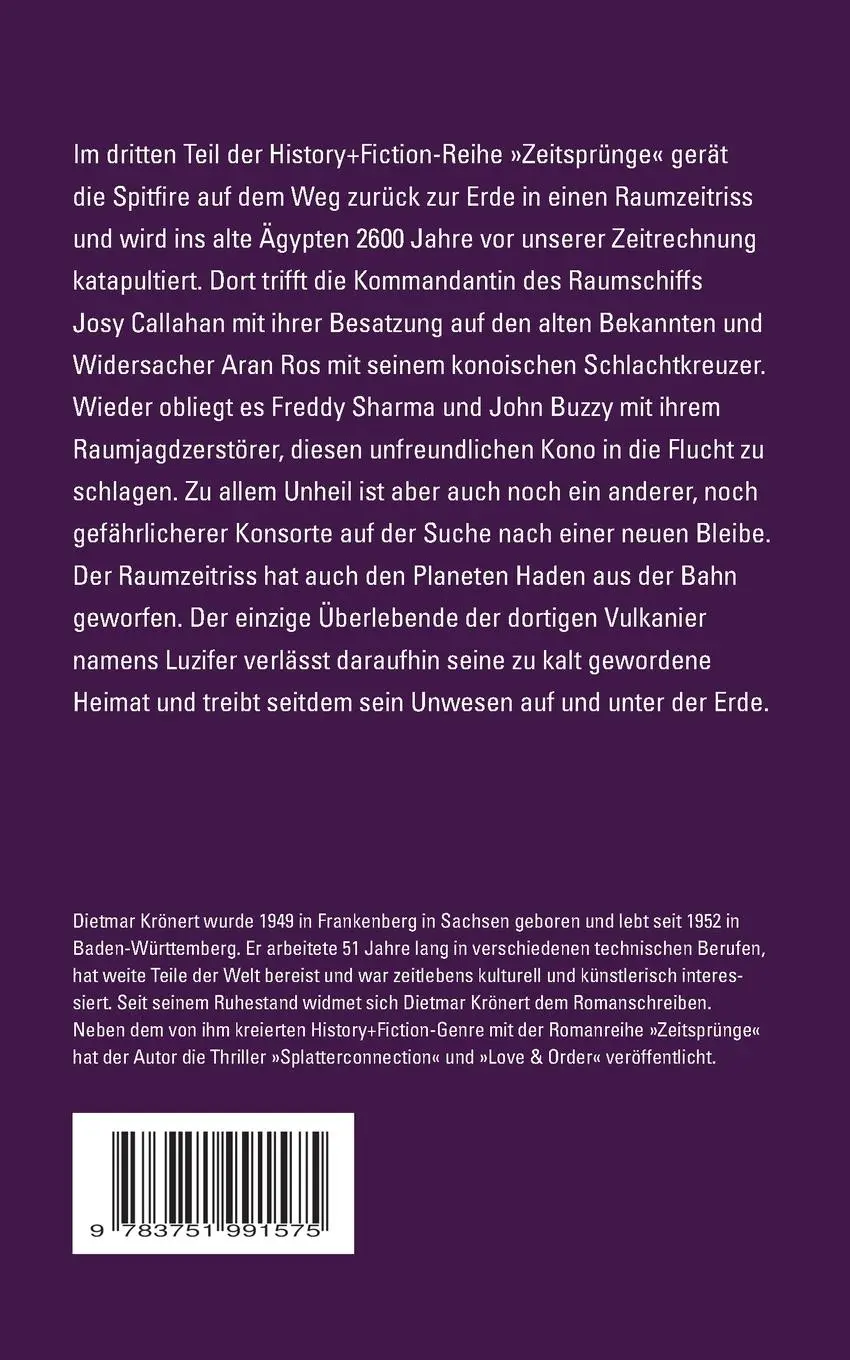 Rückseite: 9783751991575 | Zeitsprünge | Luzifers Ankunft | Dietmar Krönert | Taschenbuch | 2020