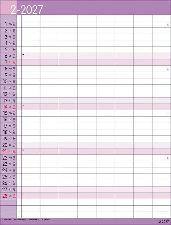 Bild: 9783819301575 | XXL Family Timer 8 2027 | Verlag Korsch | Kalender | 14 S. | Deutsch