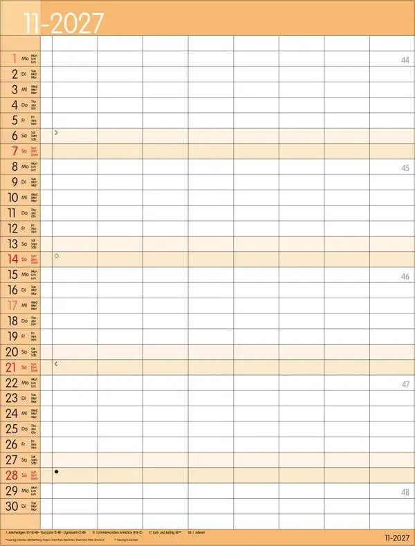 Bild: 9783819301575 | XXL Family Timer 8 2027 | Verlag Korsch | Kalender | 14 S. | Deutsch