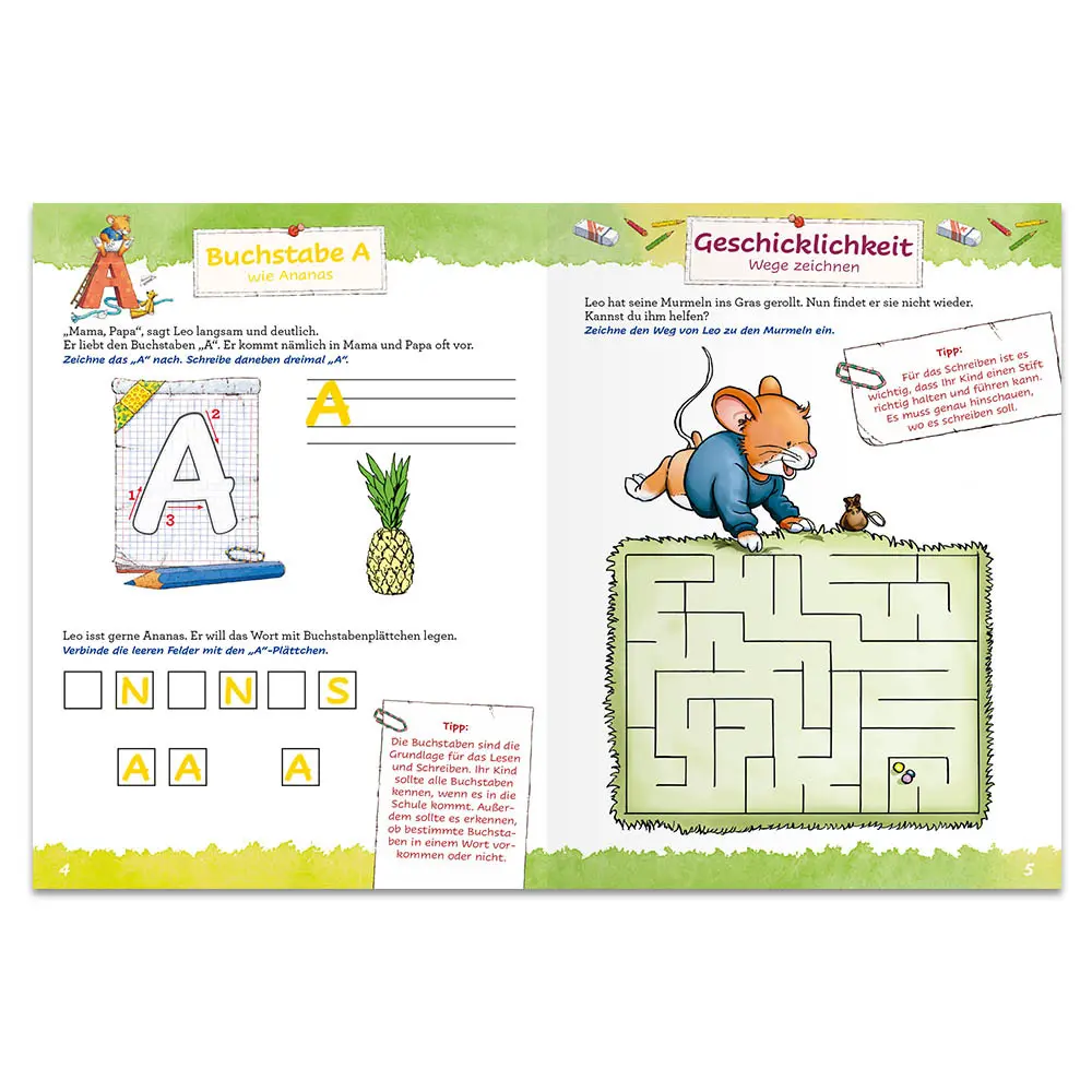 Bild: 9783963471575 | Leo Lausemaus - Mein großes Vorschulbuch | Taschenbuch | 160 S. | 2021