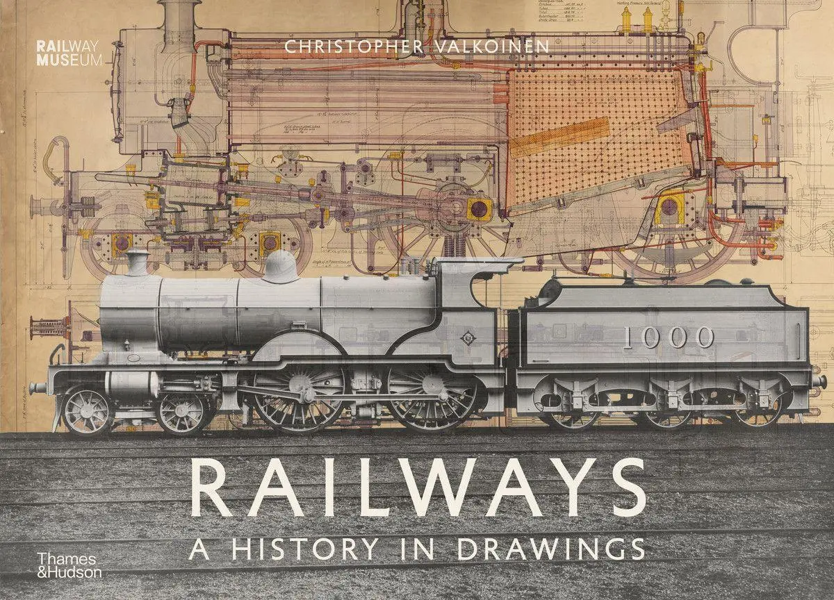 Cover: 9780500021675 | Railways | A History in Drawings | Christopher Valkoinen | Buch | 2021