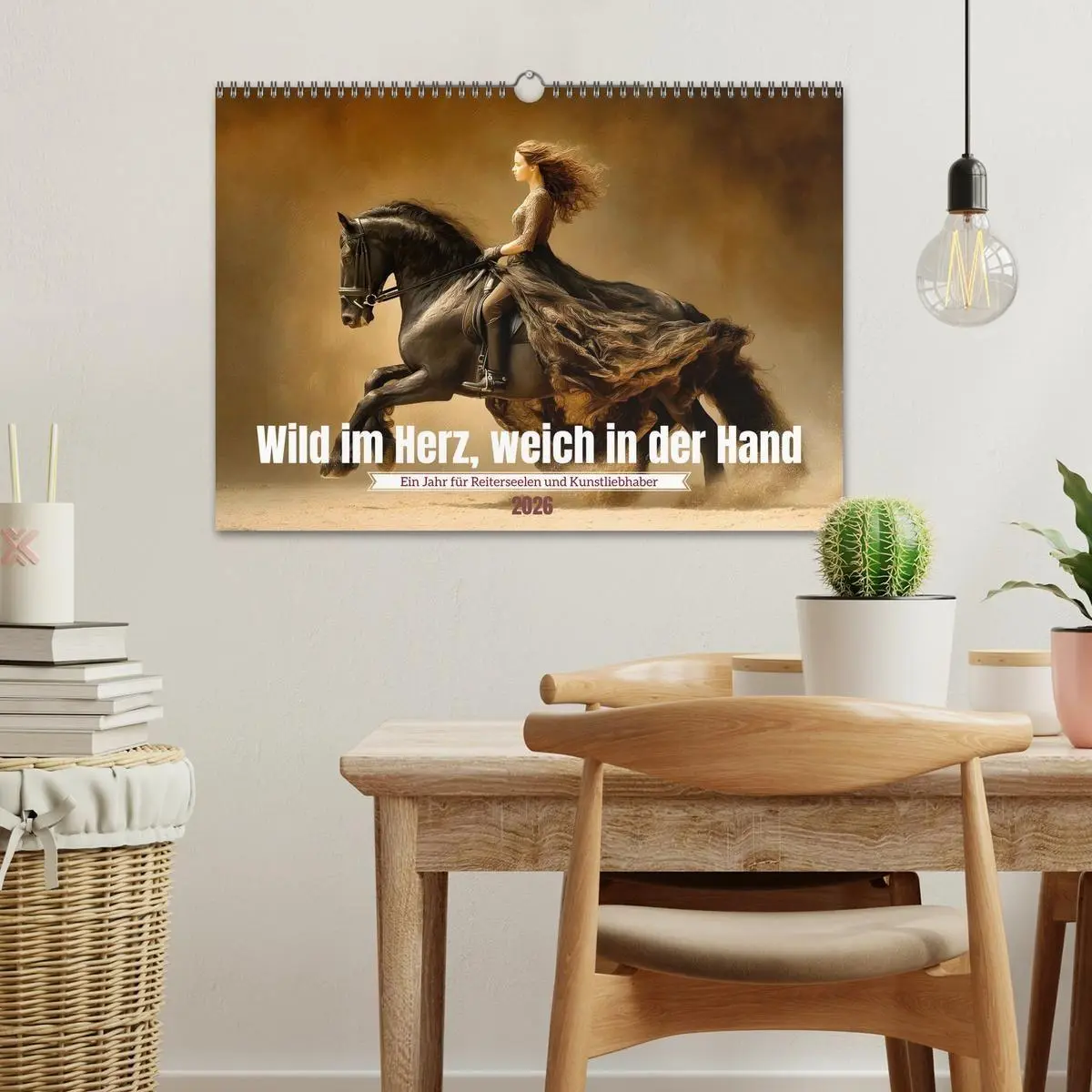 Bild: 9783516661675 | Wild im Herz, weich in der Hand (Wandkalender 2026 DIN A3 quer),...