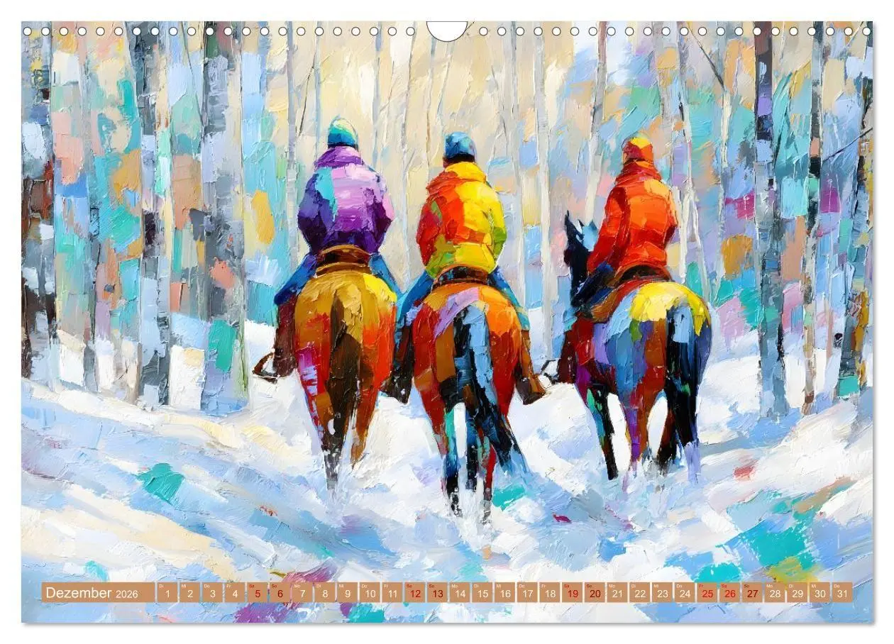 Bild: 9783516661675 | Wild im Herz, weich in der Hand (Wandkalender 2026 DIN A3 quer),...