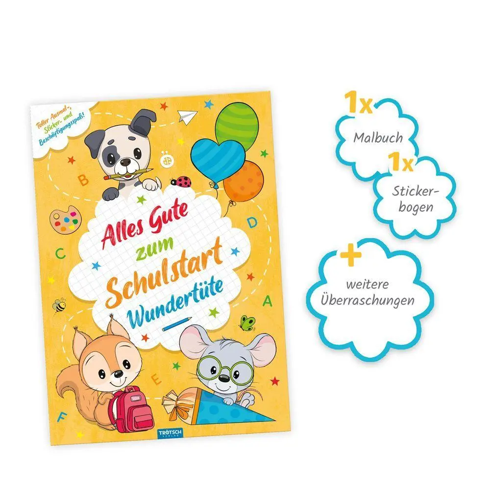Bild: 4251901511775 | TRÖTSCH - Wundertüte Zum Schulstart Tierfreunde | KG | Tierfreunde