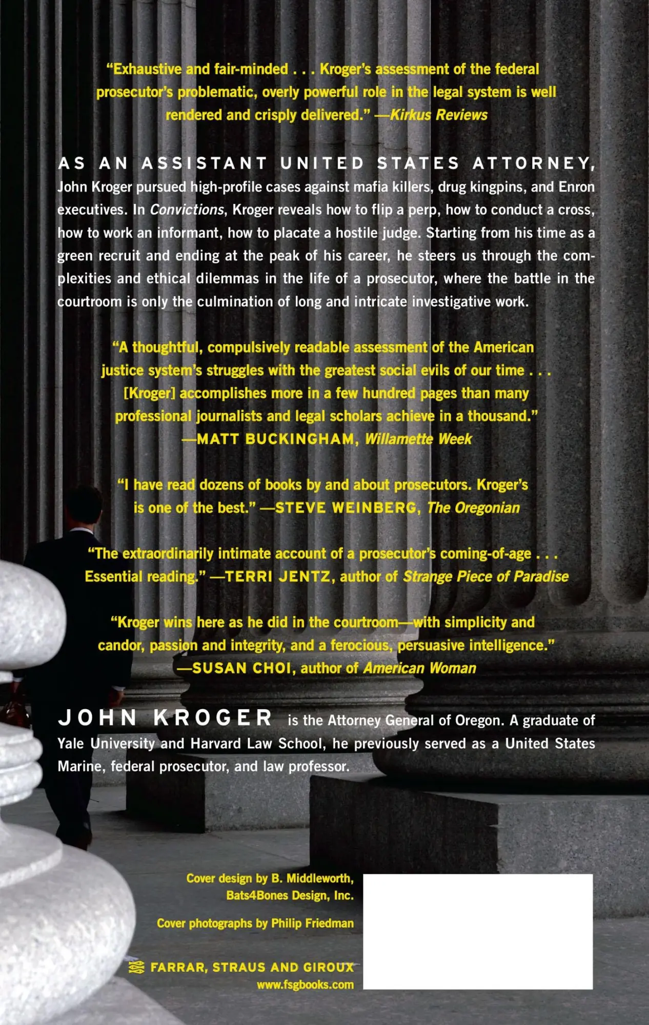 Rückseite: 9780374531775 | Convictions | John Kroger | Taschenbuch | Kartoniert / Broschiert