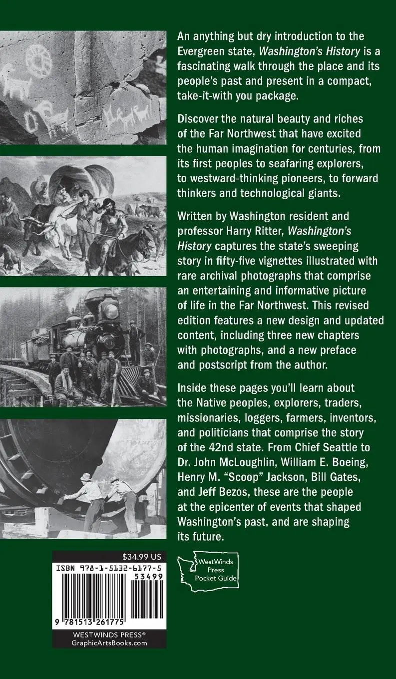 Rückseite: 9781513261775 | Washington's History, Revised Edition | Harry Ritter | Buch | Gebunden