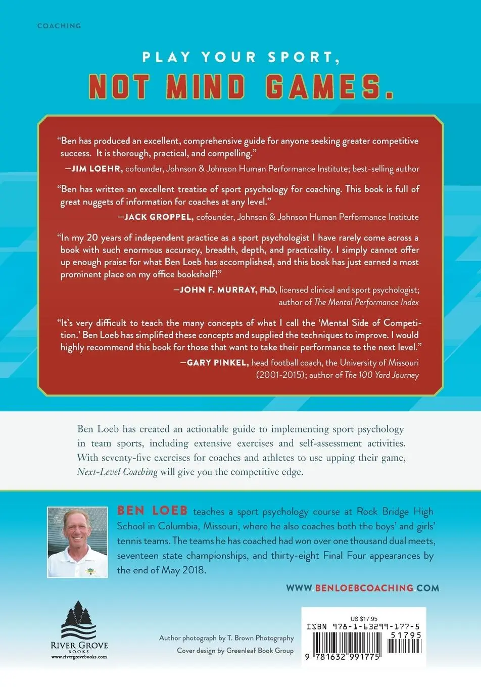 Rückseite: 9781632991775 | Next-Level Coaching | Ben Loeb | Taschenbuch | Englisch | 2018