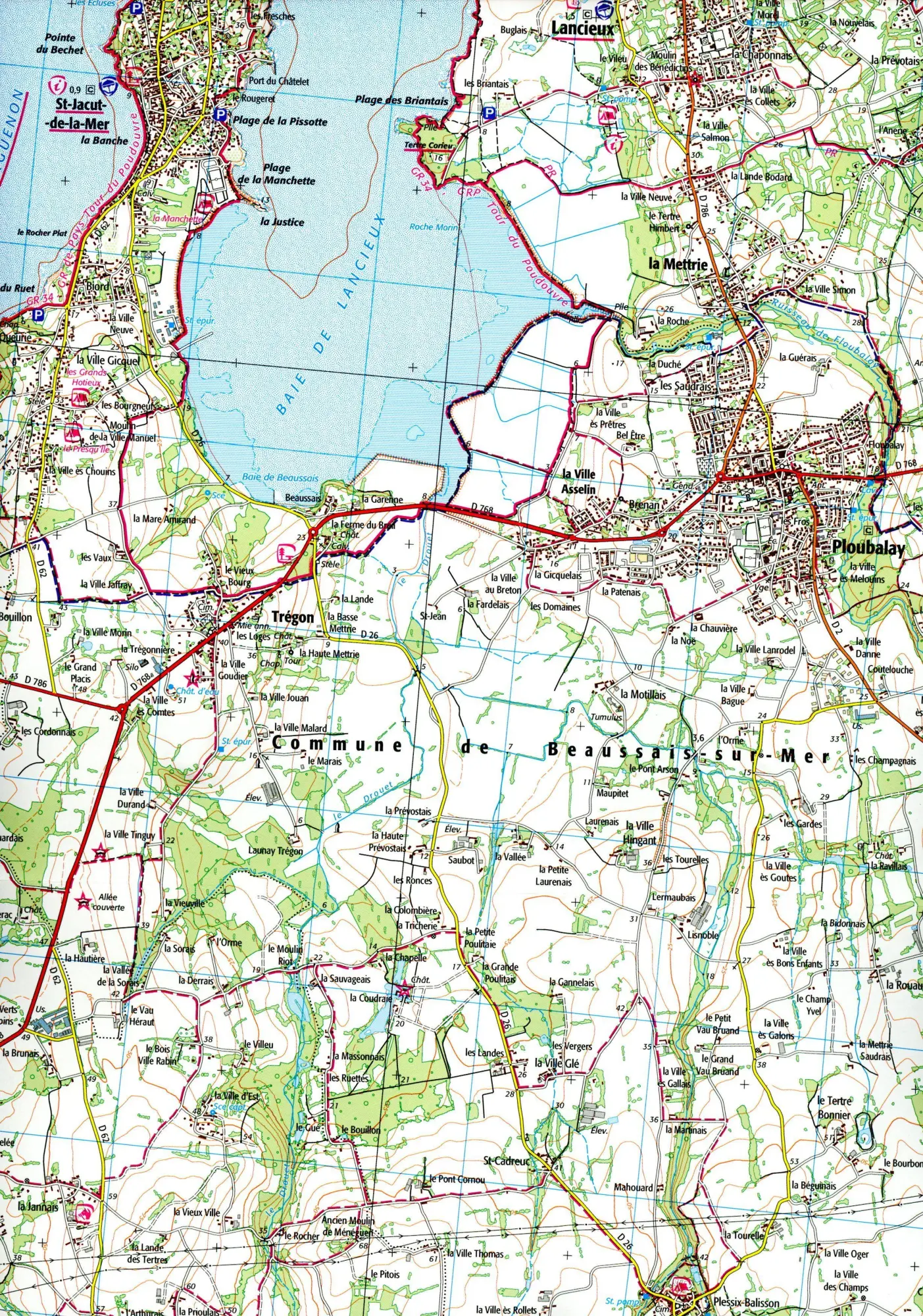 Bild: 9782758551775 | St-Cast-le-Guildo 1:25 000 | (Land-)Karte | Französisch | 2022