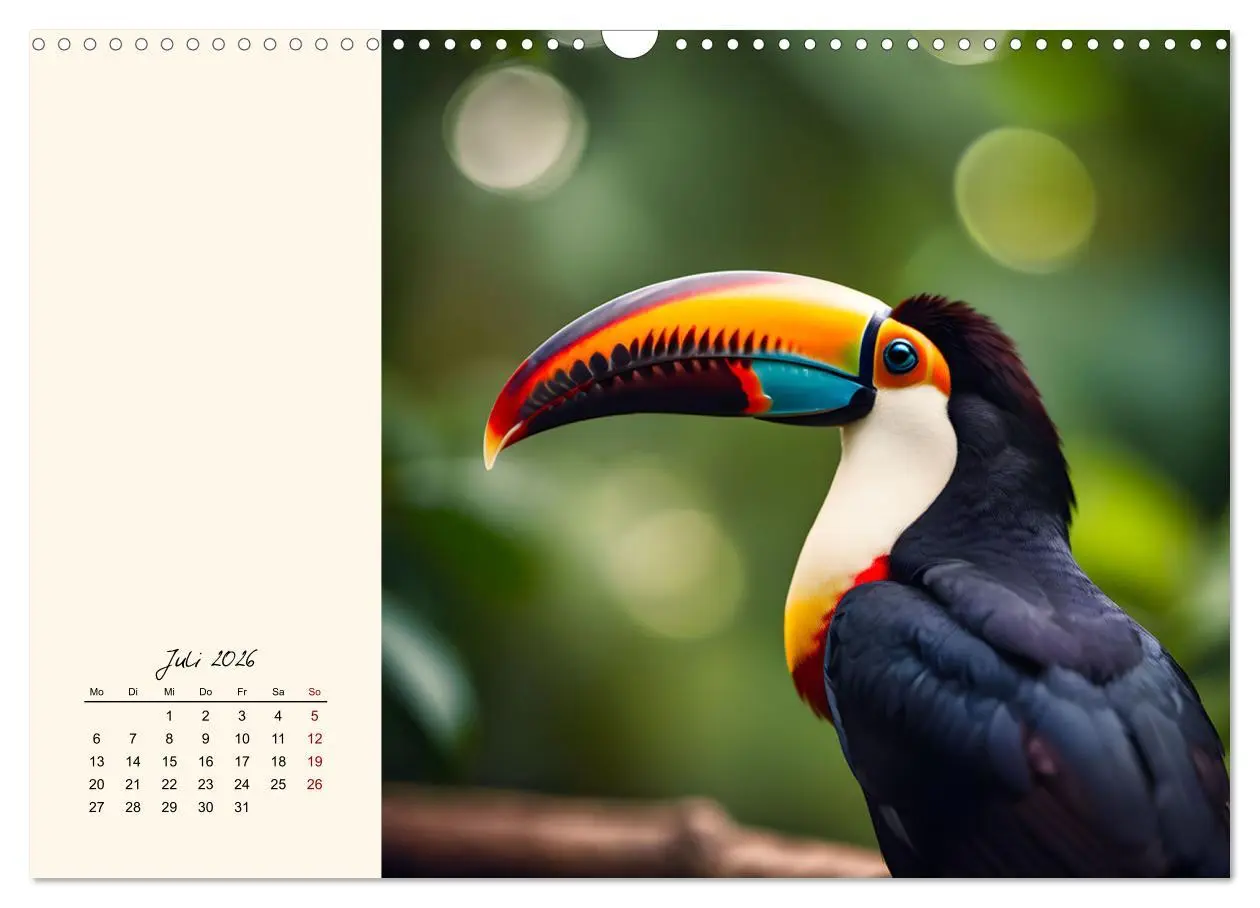 Bild: 9783457251775 | Südamerikas beeindruckende Tierwelt (Wandkalender 2026 DIN A3...