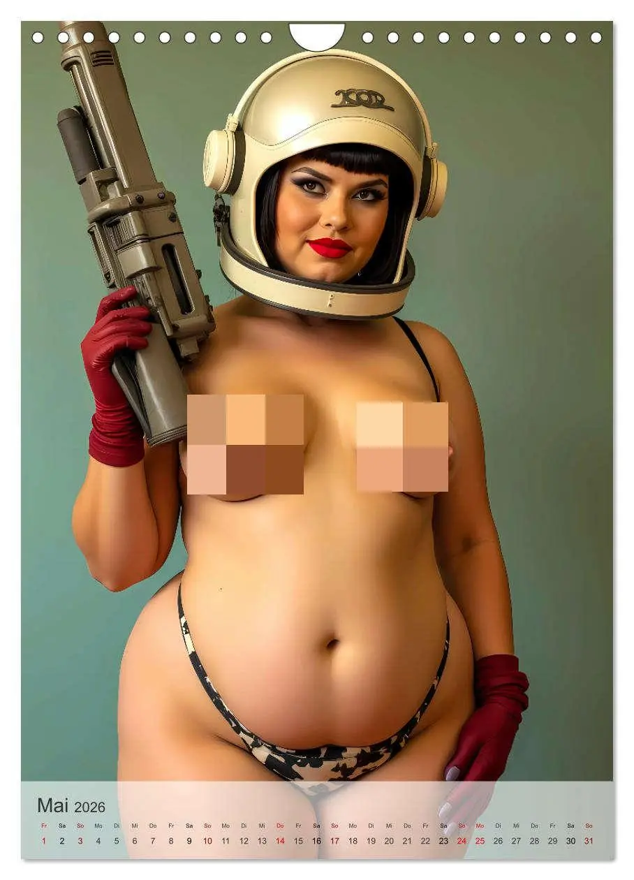 Bild: 9783457941775 | Pin-up Girls - Sexy Vintage Diven (Wandkalender 2026 DIN A4 hoch),...