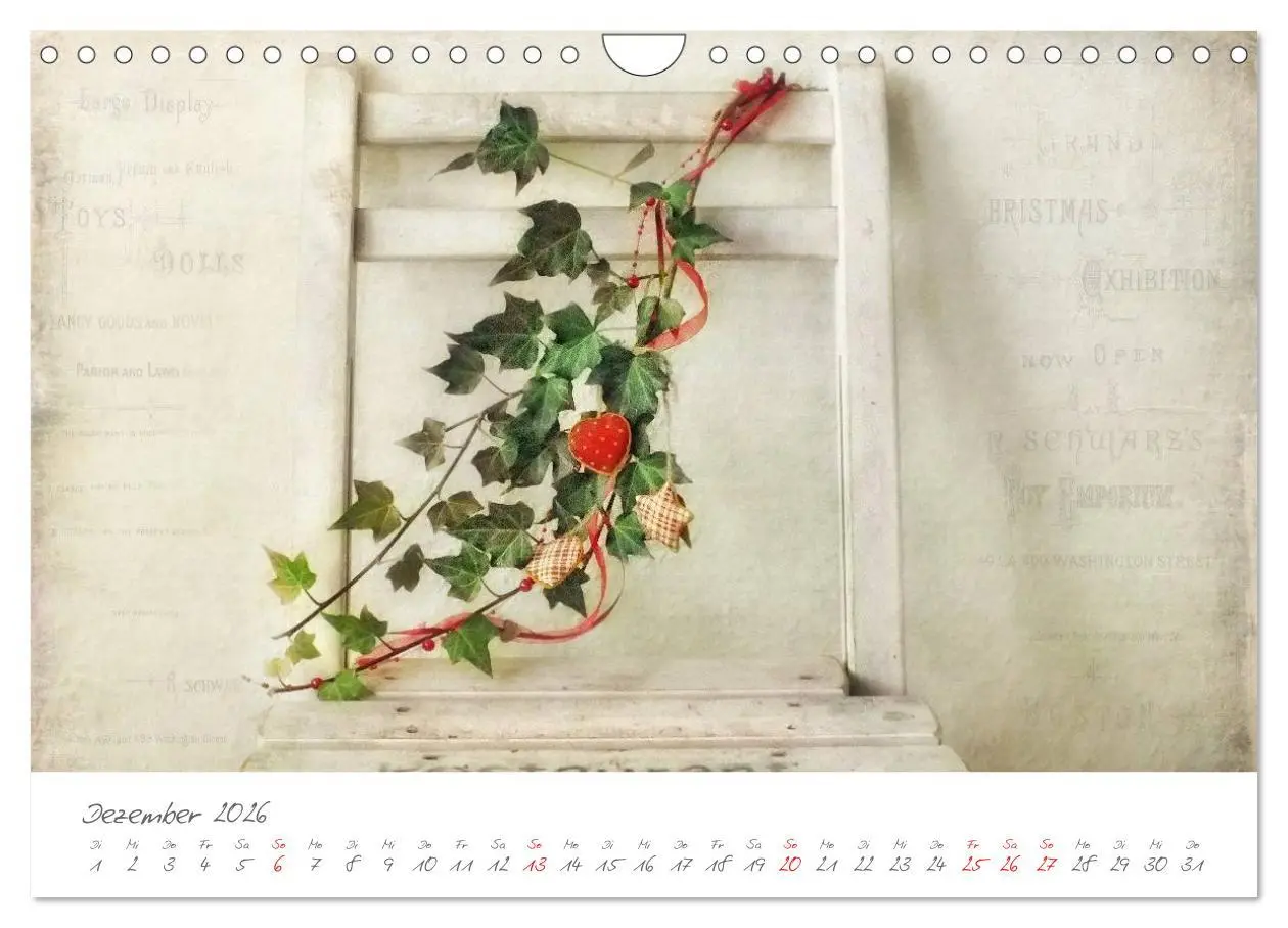 Bild: 9783516101775 | Blüten Poesie (Wandkalender 2026 DIN A4 quer), CALVENDO Monatskalender