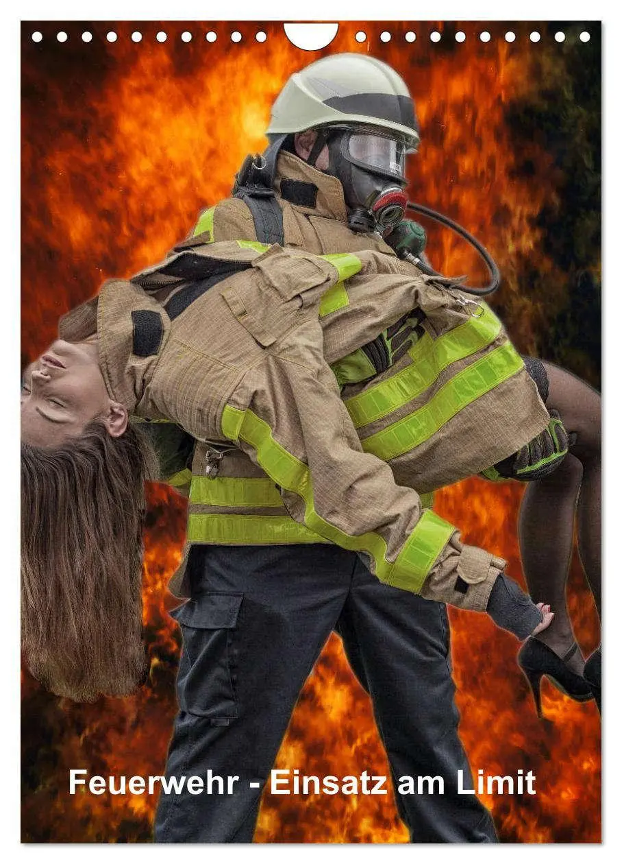 Cover: 9783516411775 | Feuerwehr - Einsatz am Limit (Wandkalender 2026 DIN A4 hoch),...