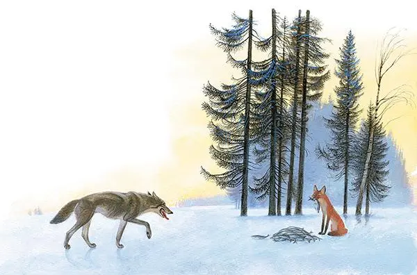 Bild: 9783825151775 | Die Füchsin und der Wolf | Nikolai Ustinov | Buch | 32 S. | Deutsch