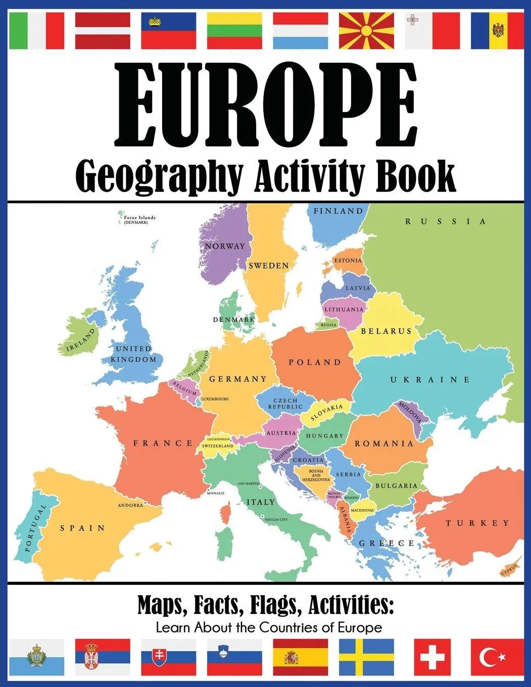 Cover: 9781647901875 | Europe Geography Activity Book | Dylanna Press | Taschenbuch | 2022