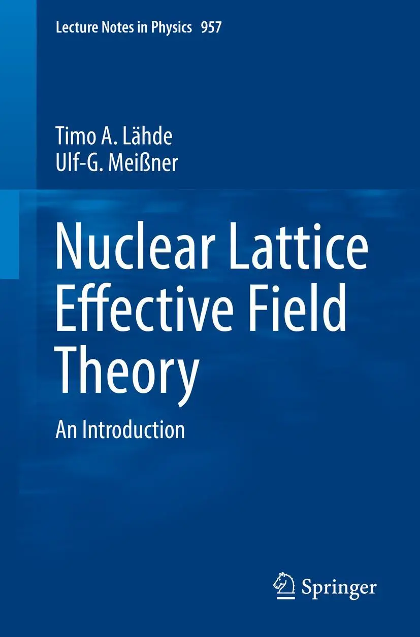 Cover: 9783030141875 | Nuclear Lattice Effective Field Theory | An Introduction | Taschenbuch